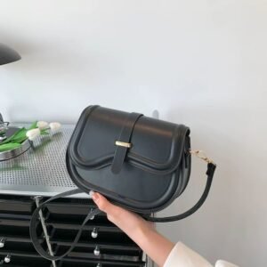 Sac à bandoulière tendance en PU pour femme, grande capacité, élégant, avec poignée supérieure