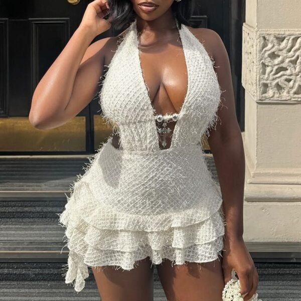 Sweet Fresh Summer New Women's A- Line Mini Dress - Image 2