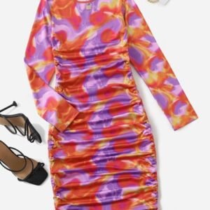 Shein Tie Dye Mini Dress