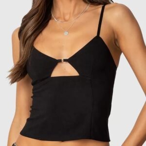 Zara Cut Out Stretchy Top