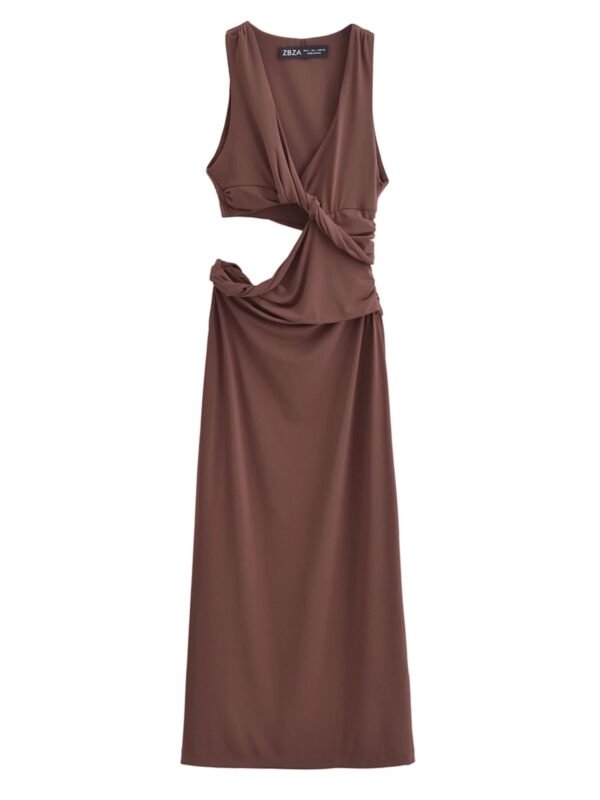 Zara Cut Out Twisted Dress - Image 2
