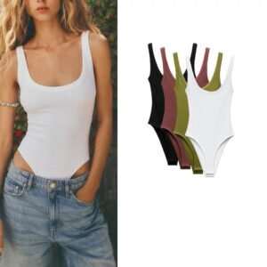 Bodysuit En Coton Gainant